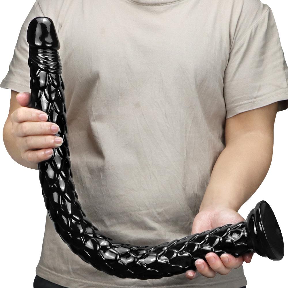 62cm Huge Dildo for Anal Big Black Dick Sex Adult Toy Realistic Plug Fisting BDSM Realistic Penis