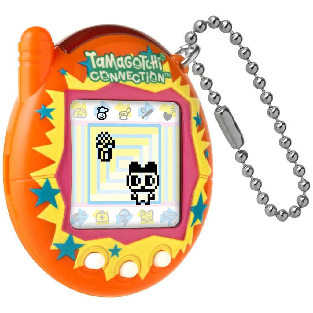 Tamagotchi Connect Orange - Burst.