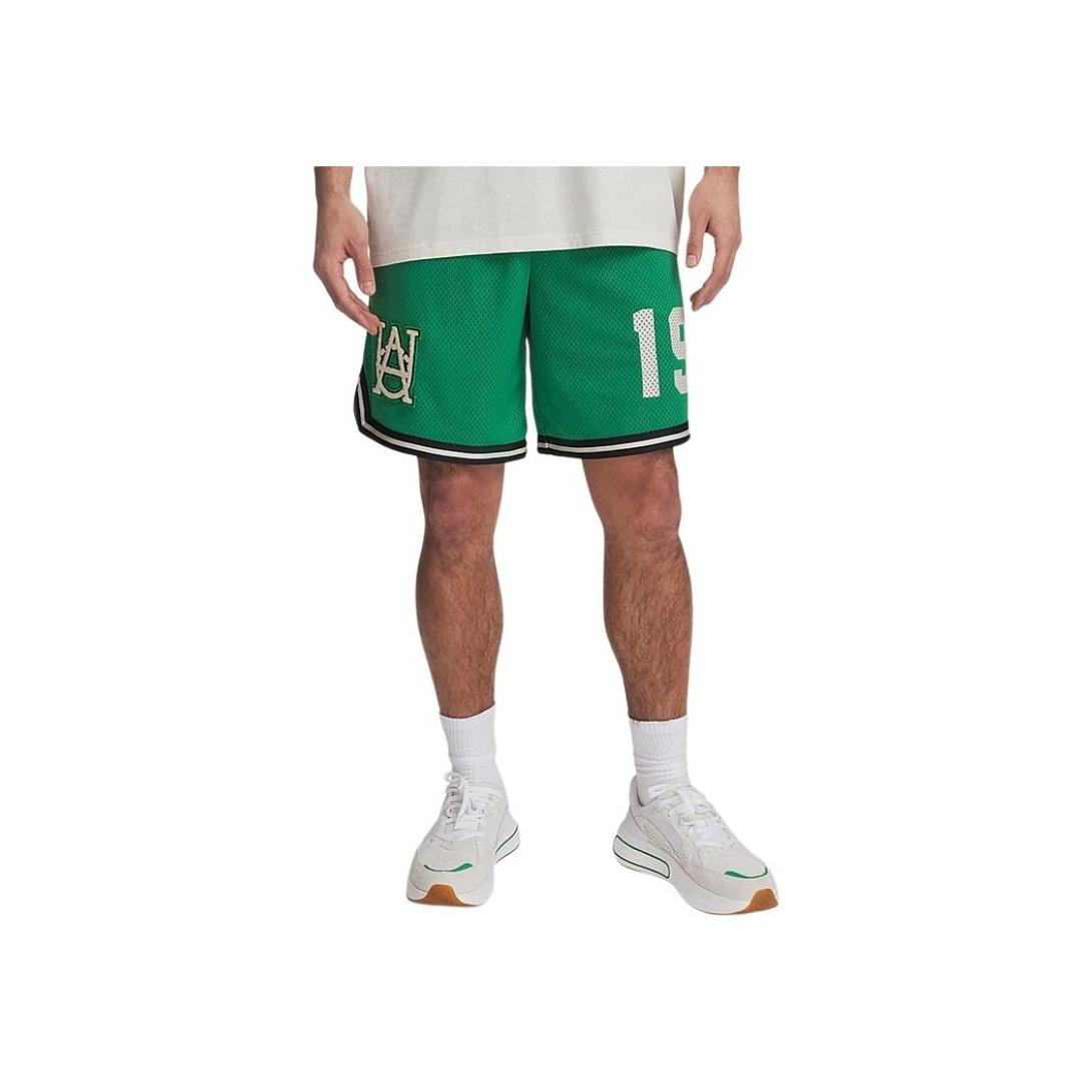 

Under Armour Casual Sports Lace-Up Versatile Basketball Pants Men bottoms Green 1390120-305 M