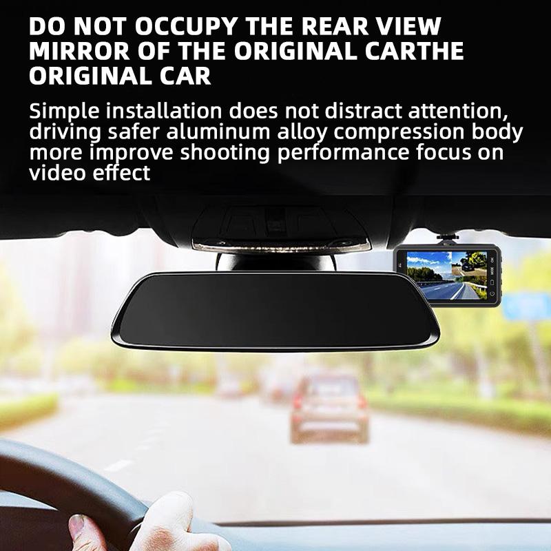 Dash Cam 1080P Full HD Drive Loop Video Recorder Car DVR Parking Monitor Vehicle Black Box Auto Dashcam Night Vision Registrator