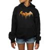 DC Comics Girls Batman Arkham Knight Halloween Moon Logo Fill Hoodie
