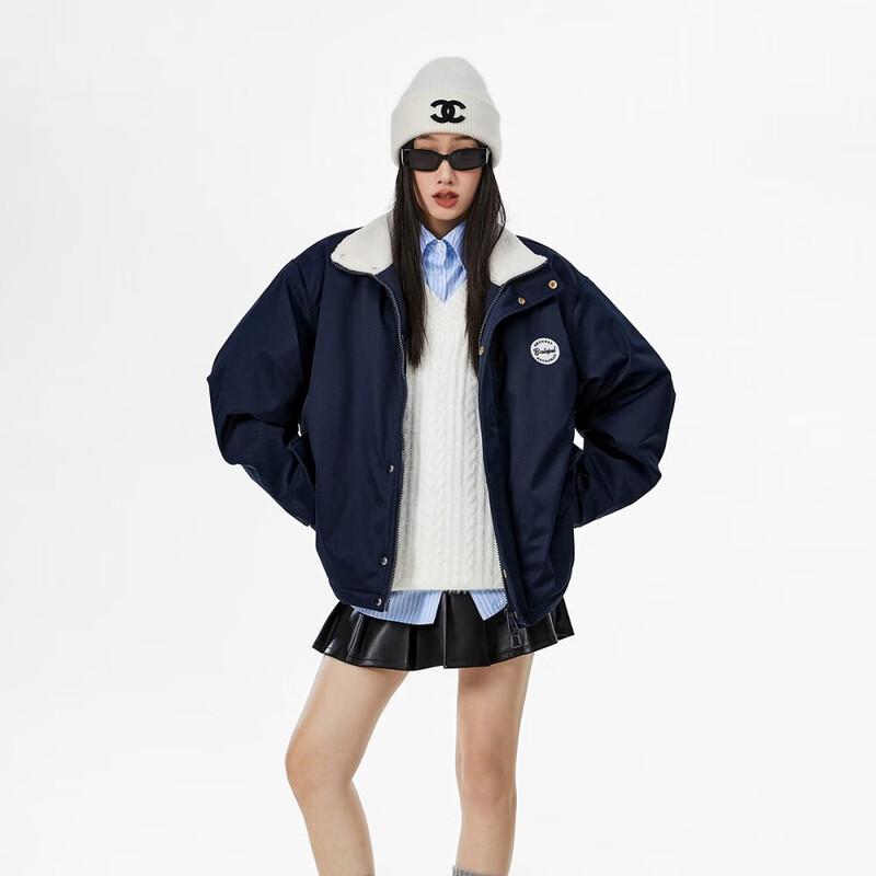

ICH MODE Women s Retro Thickened Cotton Padded Jacket M