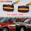 LED Dynamic Sequential Turn Signal Indicator For Toyota Corolla E90 Celica Land Cruiser J80 Prado MR2 Starlet Carina Lexus LS400