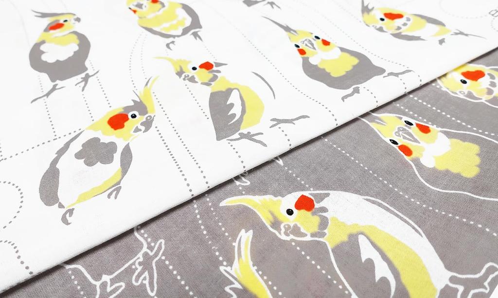 Dyeing Anbo Hand Towel Ground Authentic Made In 35cm X 100cm "Okame Parakeet" Dyed, Dyed, 100% Cotton, Tokuoka, Japan,