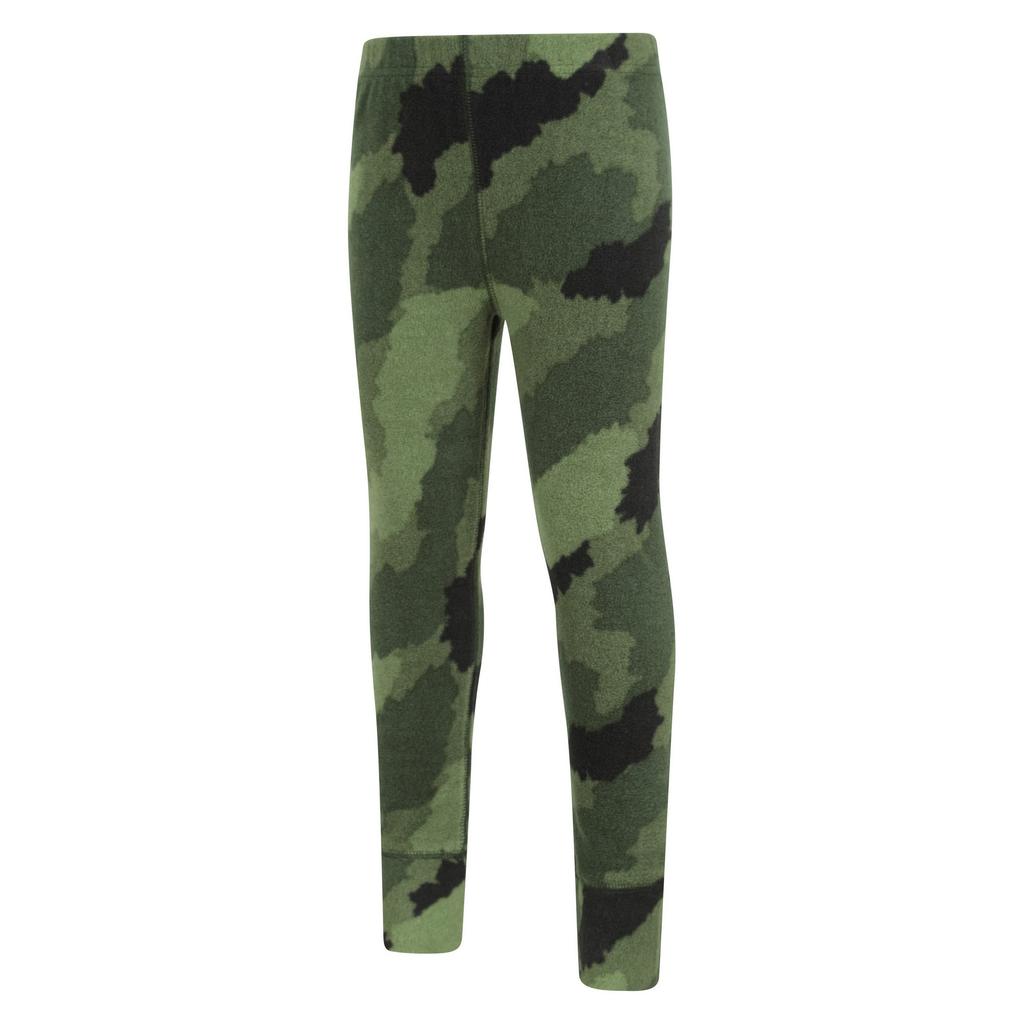 Mountain Warehouse Childrens/Kids Camo Polar Fleece Base Layer Set