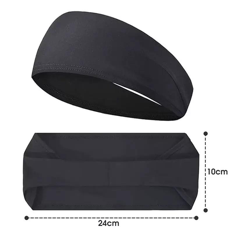 Bentiță pentru sport Alergare Fitness Bandă pentru transpirație Elastică Absorbantă Transpirație Ciclism Jog Tenis Yoga Sală Bandă pentru cap Bandaj pentru păr Bărbați Femei