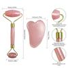Natural Resin Facial Massage Tool Crystal Scraping Roller Set Reduces Wrinkles Facial Lifting Skincare Relieves Facial Swelling