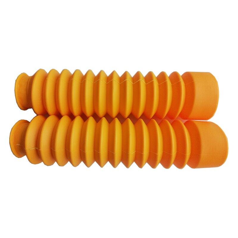 

1 Пара універсальний мотоцикл гумовий протектор мотоцикла передня вилка кришка протектор ходи Gators Boot Shock Protector Пиловий чохол синій