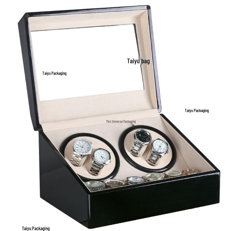 Painted Shaker Automatic Watch Winder and Storage Box for 10 Watches