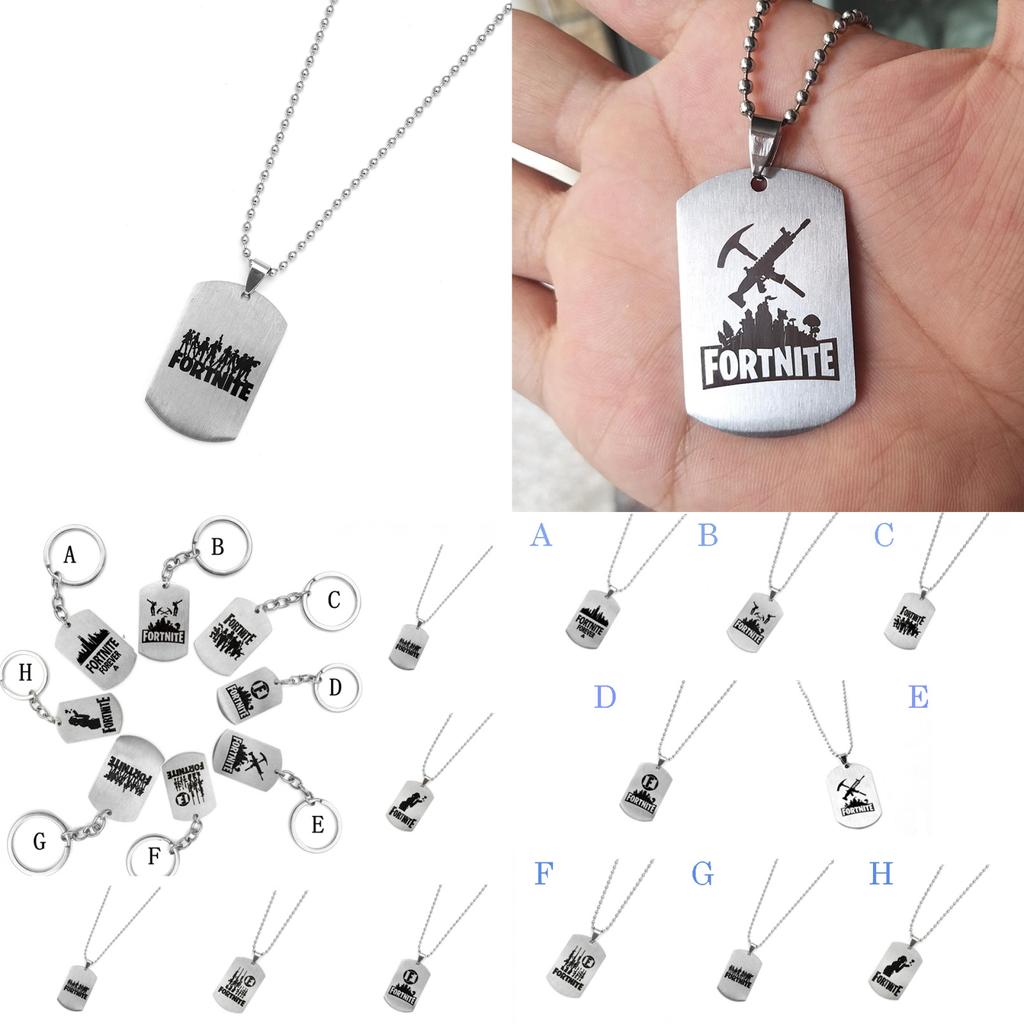 Key Fortnite Chain 2018 Selling Game Stainless Steel Jewel Stainless Logo Steel
