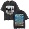 New Arrival Deftones Private Rock Music Vintage Washed Graphic Tee Retro Band Print Oversized Loose Short Sleeve Streetwear Cotton Tees For Men Women