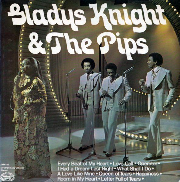

LP Record GLADYS KNIGHT THE PIPS Gladys Knight The Pips SHM833 Hallmark Record 1974 UK SoulFunk Used