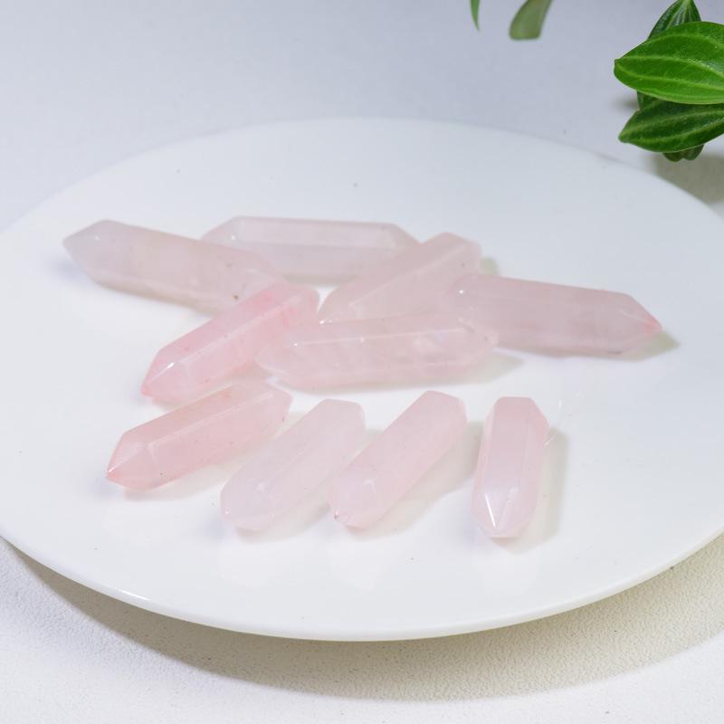 

Аметистовый шестигранный кристалл с двойным остриём