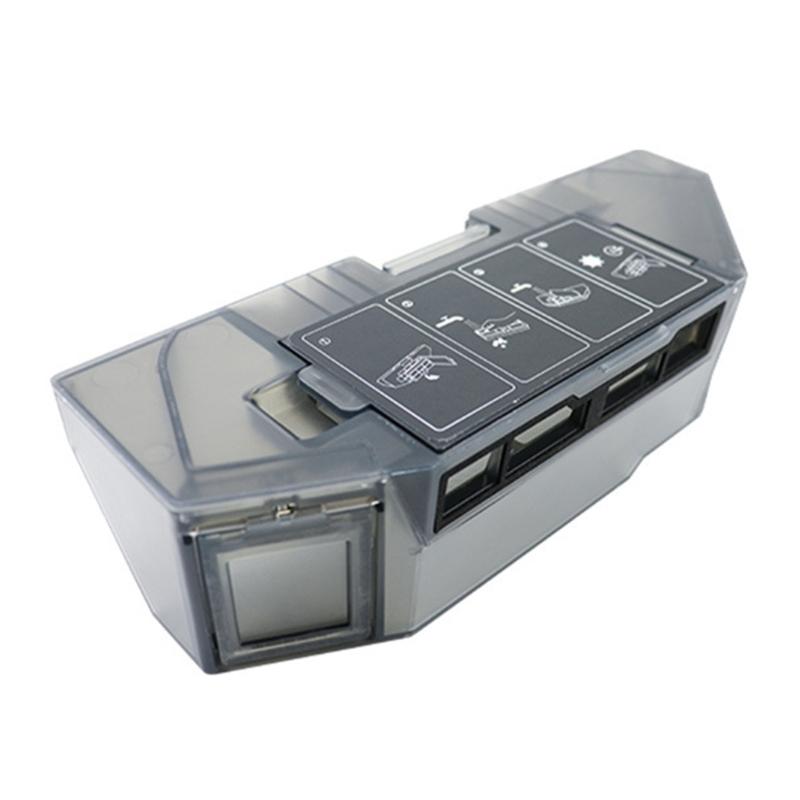 Dust Collection Box Dust Storage Unit Dust Collector Bin Dust Holder Household Appliance Component for Robot Vacuum