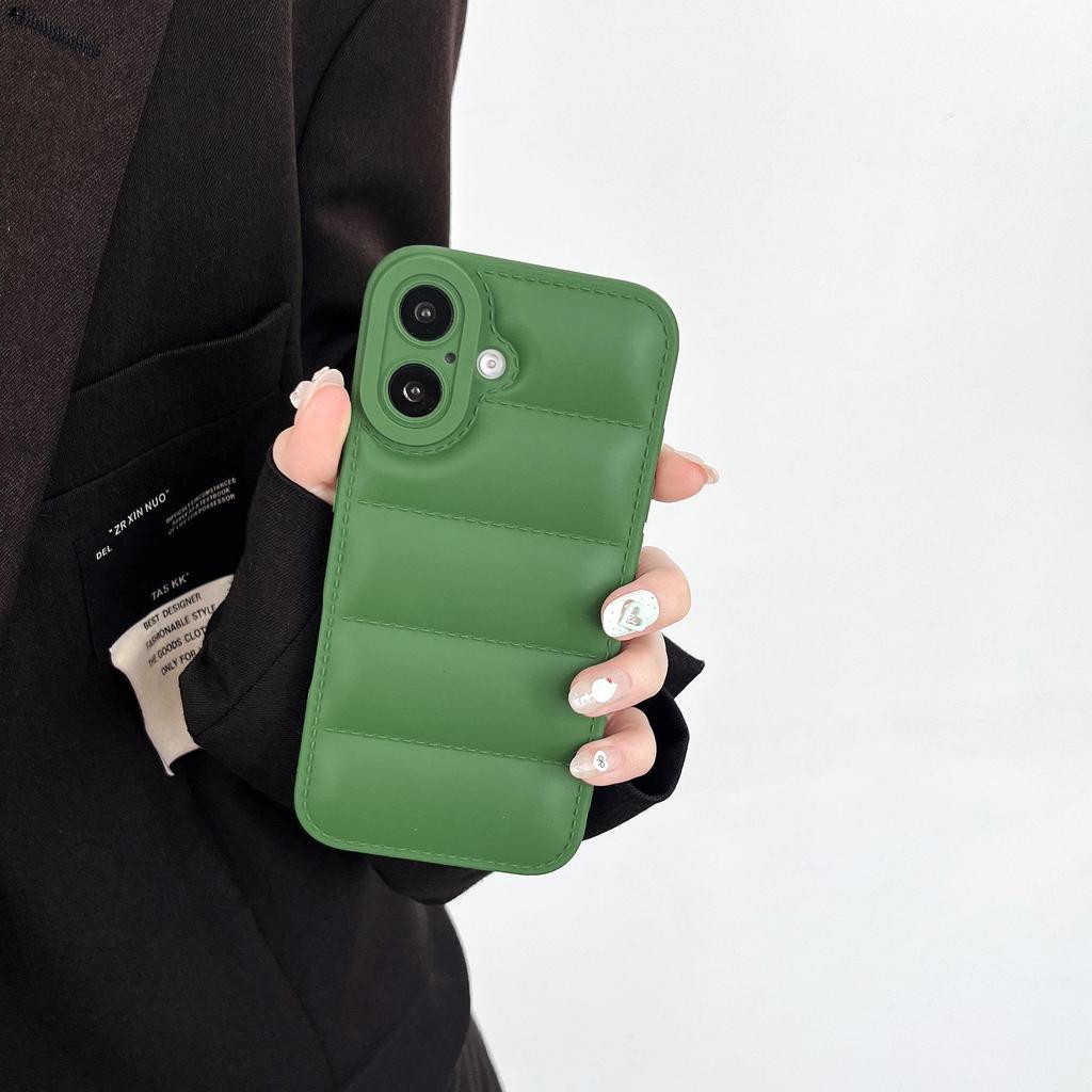 Solid Color TPU Drop-Proof Protective Case for Apple iPhone 11/12/15 Pro/16