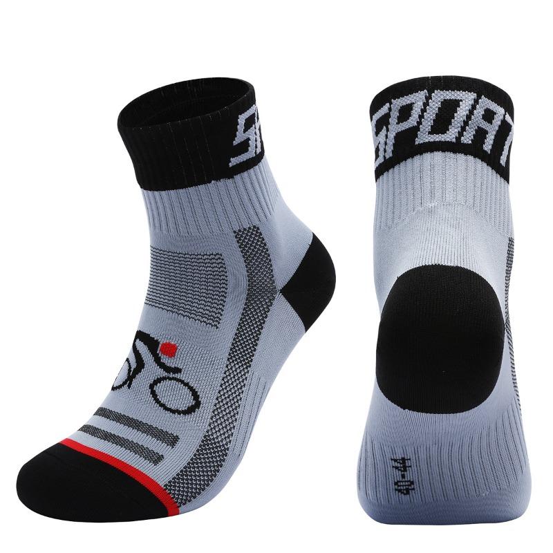 Breathable Sports Socks,Unisex Sweat-absorbent Cycling Running Marathon Socks
