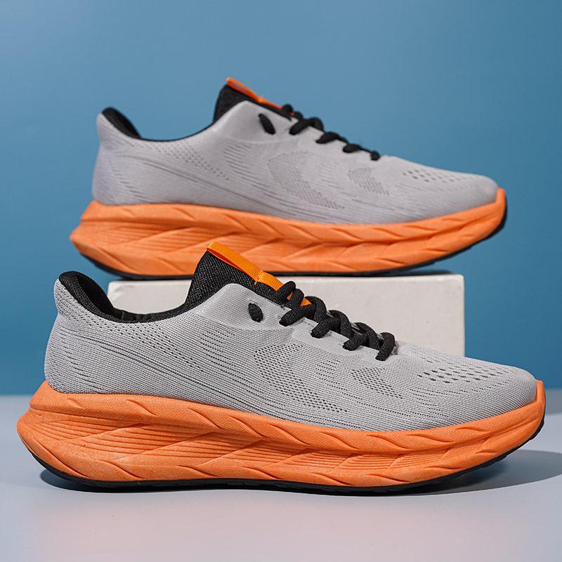 Men's shoes 2025 autumn new fly-woven mesh casual shoes breathable and light fashion versatile wear-resistant trend sports shoes