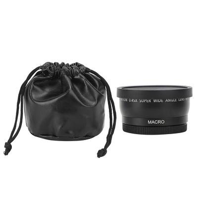 JSR‑1152 55MM 0.45X Advanced Wide Angle Macro Lens Fit for All 55MM Diameter Camera Lenses