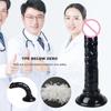 Realistic Dildo Anal Plug Masturbator Sex Toys for Couples Crystal Dildo With Super Strong Suction Women Penis G-Spot Anal Toys