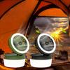 1pc Portable Folding Fan & Flashlight - USB Rechargeable Cooling Fan with Light, Solar for Camping, Outdoor, Picnic, RV, Tent