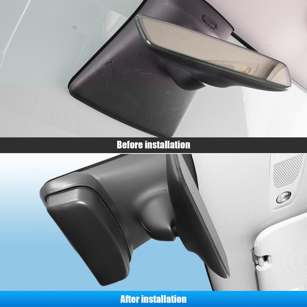 Brillenetui für Auto Tesla Model Y Sonnenbrillenhalter Stoßfestes Brillenetui Aufbewahrungsbox für 2024-2024 Modelle Universell