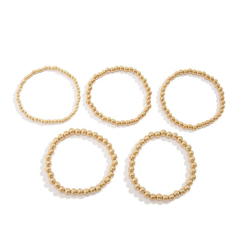 

Fashion Minimalist CCB Match Sets Female Hipster Bracelet Gold