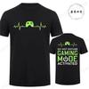 T-Shirt for Men Women Clothing Gaming Mode Printed Graphic Tees Funny Gamer Clothes Short Sleeve O Neck T-Shirts Shirt Tops