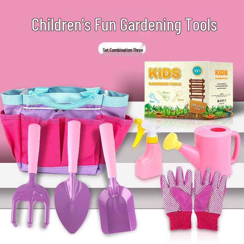 Kids Outdoor Beach & Garden Tool Set