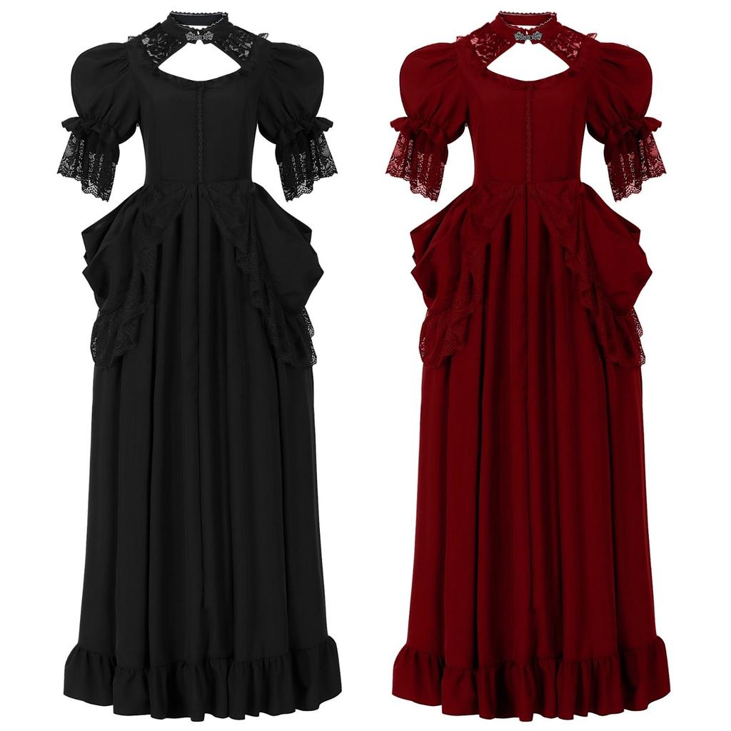 Women's Court Retro Dance Performance Costumes, Ladies' Evening Gowns, Dresses, Performance Costumes