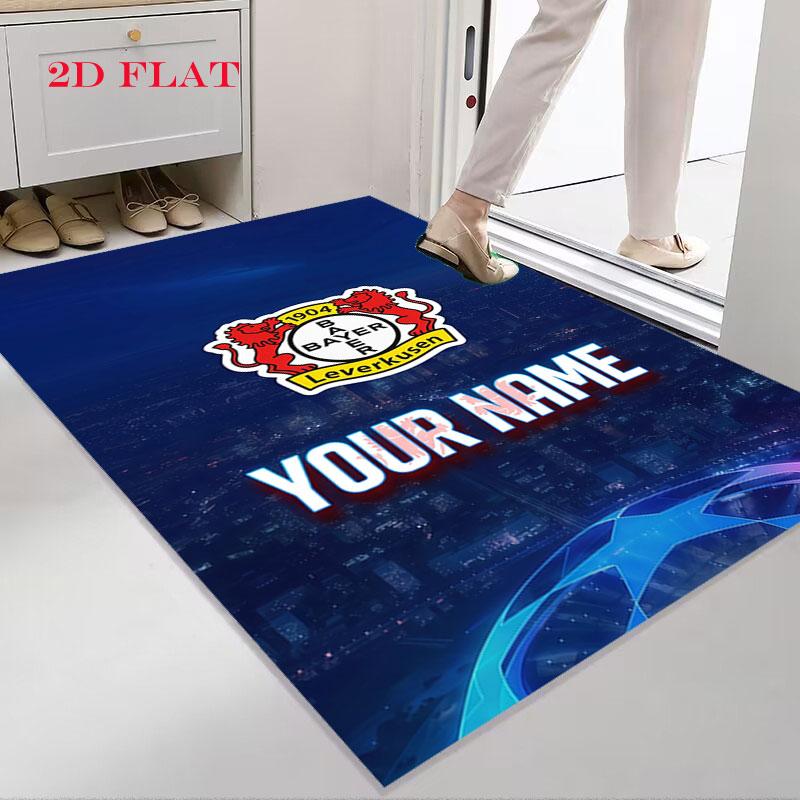 Custom Bayer Leverkusen Carpet Rug for Living Room Bedroom Home Sofa Decoration,Kids play Nonslip Floor Mat