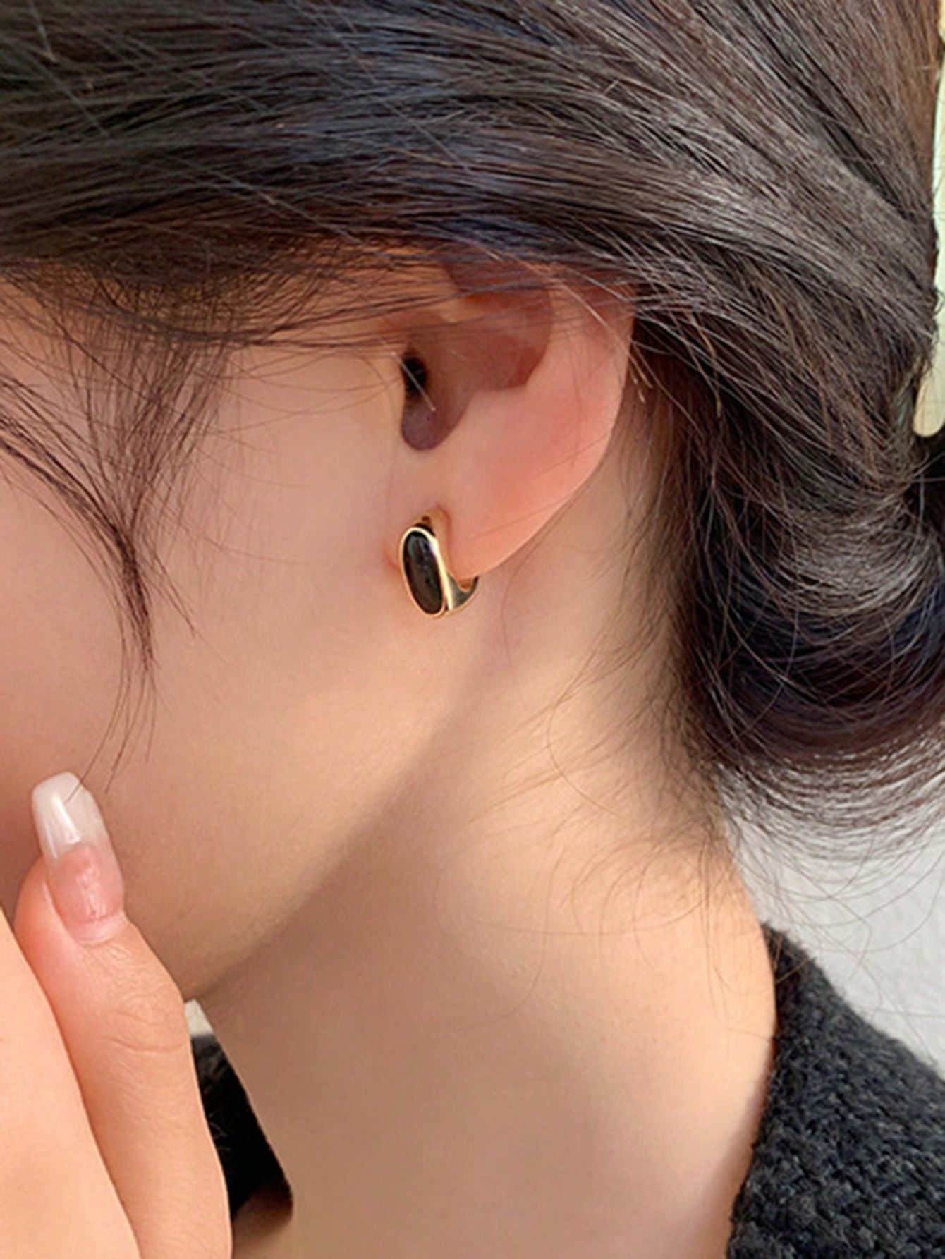 

Модные серьги-каффы геометрического дизайна для повседневного женского украшения