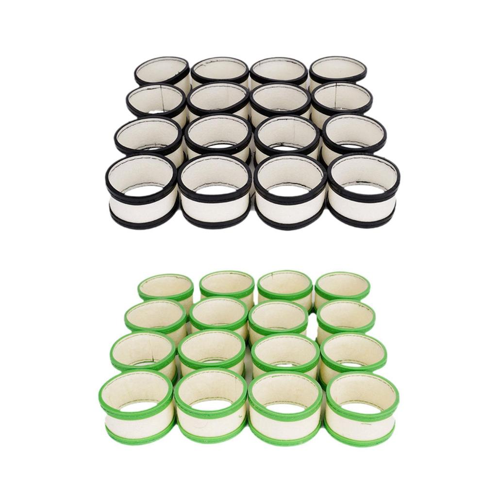 16Pcs Cleaner Felt Quiet Long Service Life for Table Ball Machine Efficient Replacement Billiard Ball Cleaning Machine Wool Ring