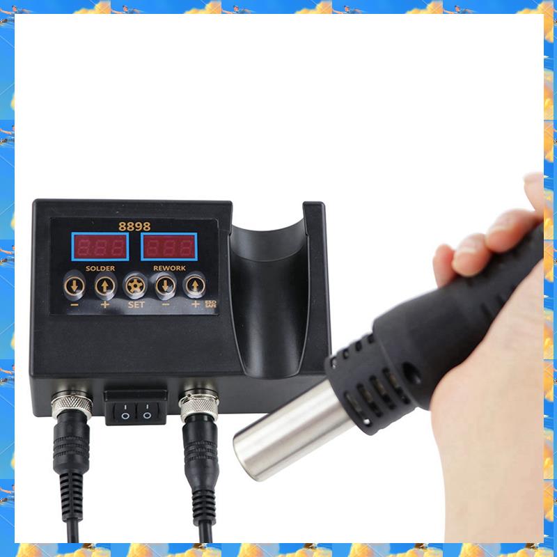 FTS 8898 Soldering Station Portable Digital Hot Air BGA Rework Solder Station For Cell-Phone PCB IC Welding Tools