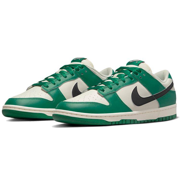 Nike Dunk Low SE Lottery Pack - Malachite Men Sneakers Green Pale-Ivory Black DR9654-100