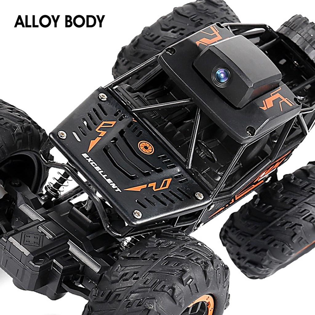20.5x14x12.5cm 720P Off Road Drift Car Climbing Car Trucks Toys WIFI FPV HD Camera Remote Control Car 4WD High Speed Truck