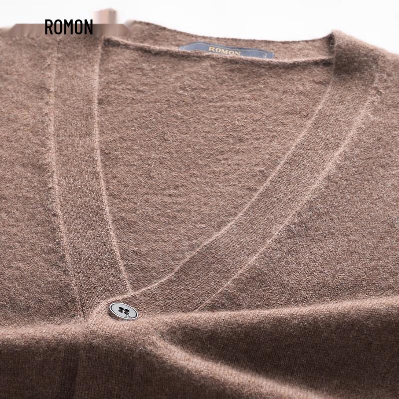 Men's Pure Cashmere V-Neck Cardigan Sweater