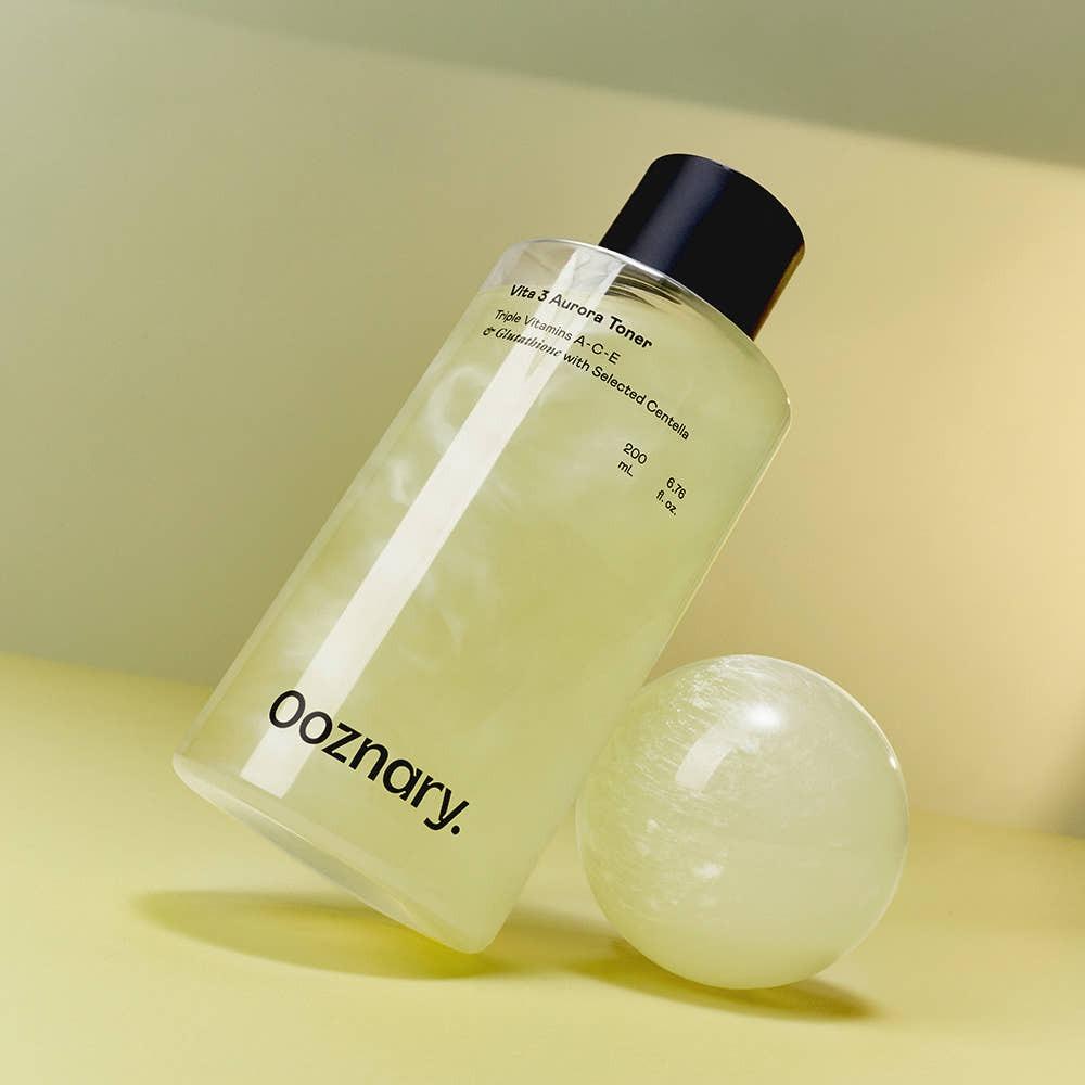 Ooznary Moisture Radiance Vita 3 Aurora Toner Hydrating Glowing 200ml