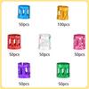 400pcs Hair Jewelry for Braids, Dreadlocks, Beads, Cuffs, Rings & Clips - Colorful Aluminum, Adjustable Metal Hair Accessories for Women & Girls