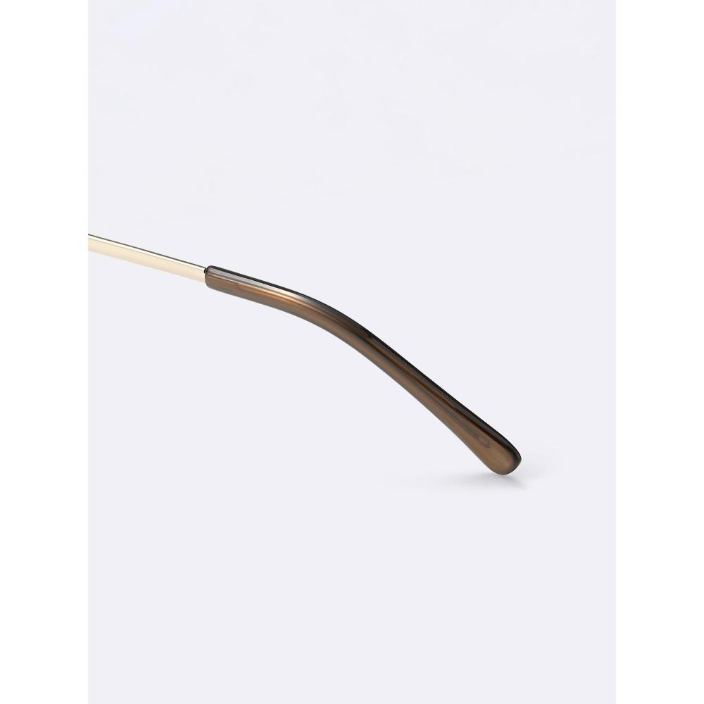 GU by Uniqlo Uv Cut Mini Square Metal Sunglasses
