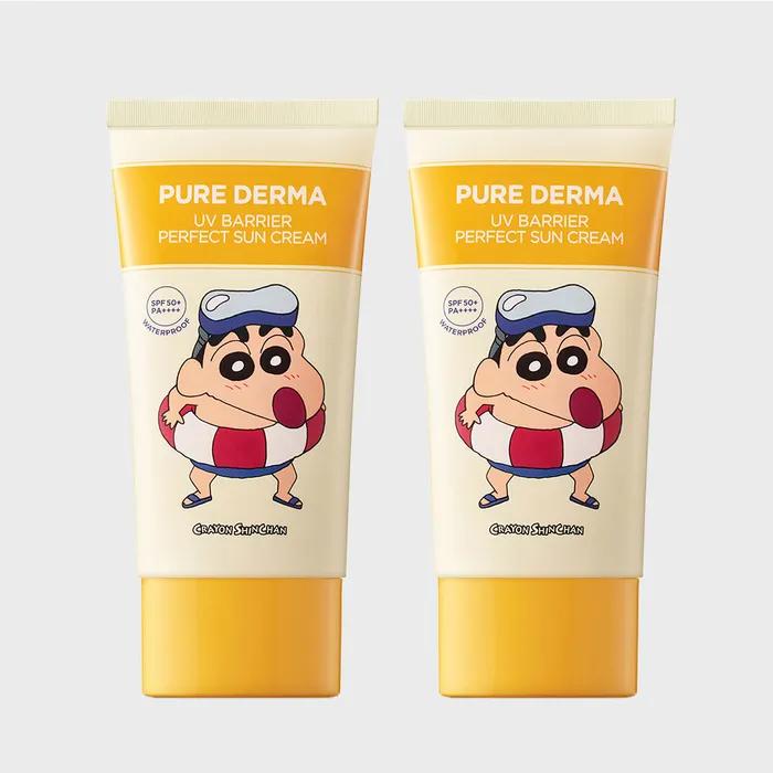 On the Body Purederma UV Barrier Perfect Sun Cream 80ml x 2