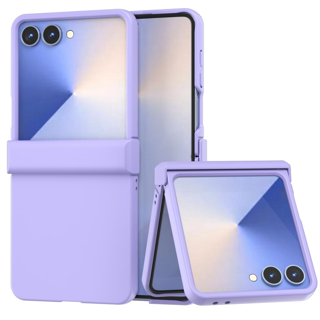 ABEEL For Samsung Galaxy Z Flip7 5G Case Skin Feel PC Phone Cover with Hinge Protection