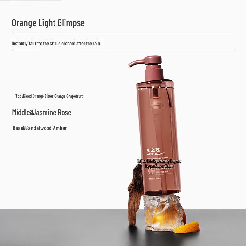 Shuizhiko Fruit Acid Exfoliating Fragrance Shower Gel