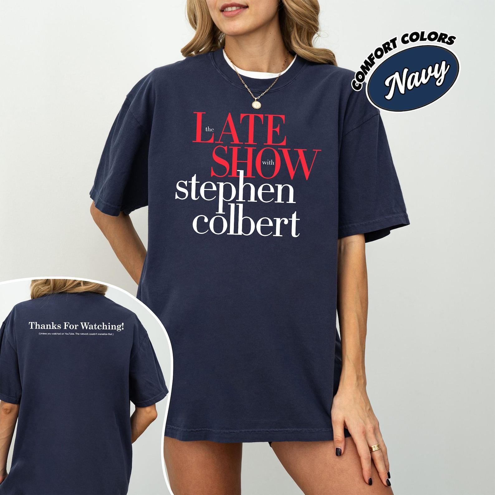The Last Show Stephen Colbert Charity 2026 Shirt S