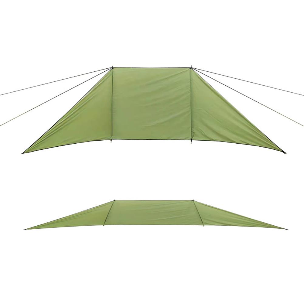 Outdoor Folding Windscreen Oxford Cloth Camping Picnic Beach Screen Panel Partition Wall Divider