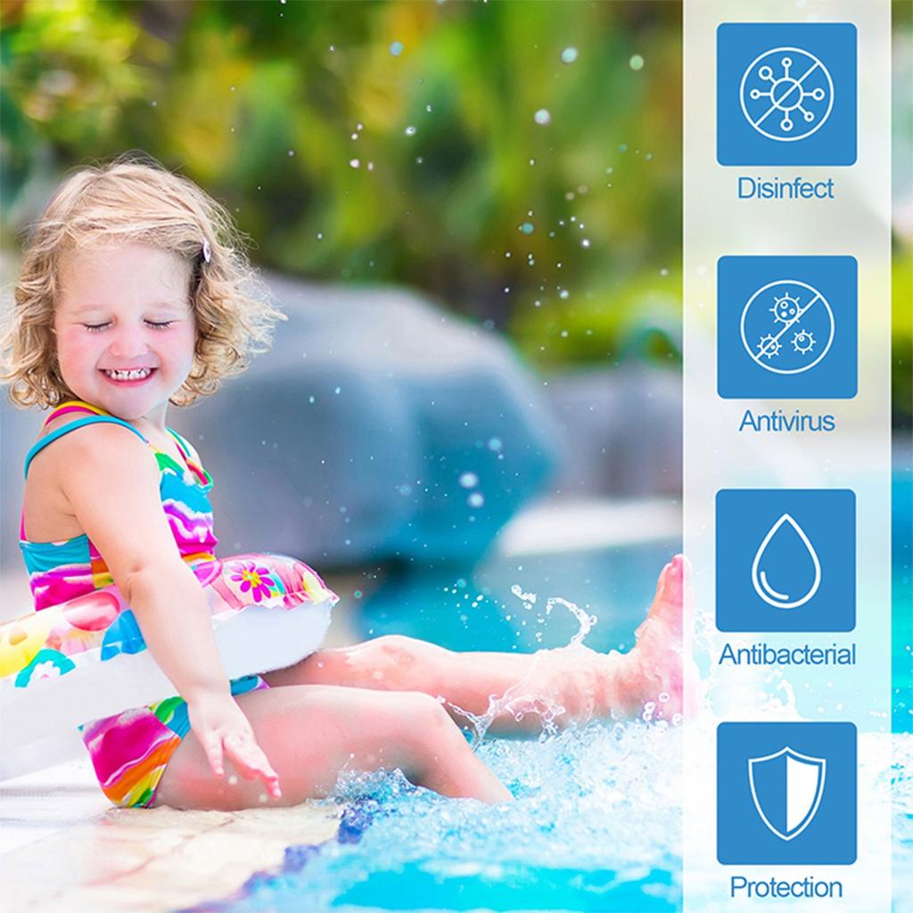 Tablets For Cleaning Swimming Pools Are Used In Swimming Pool Water Buckets,1 Pound