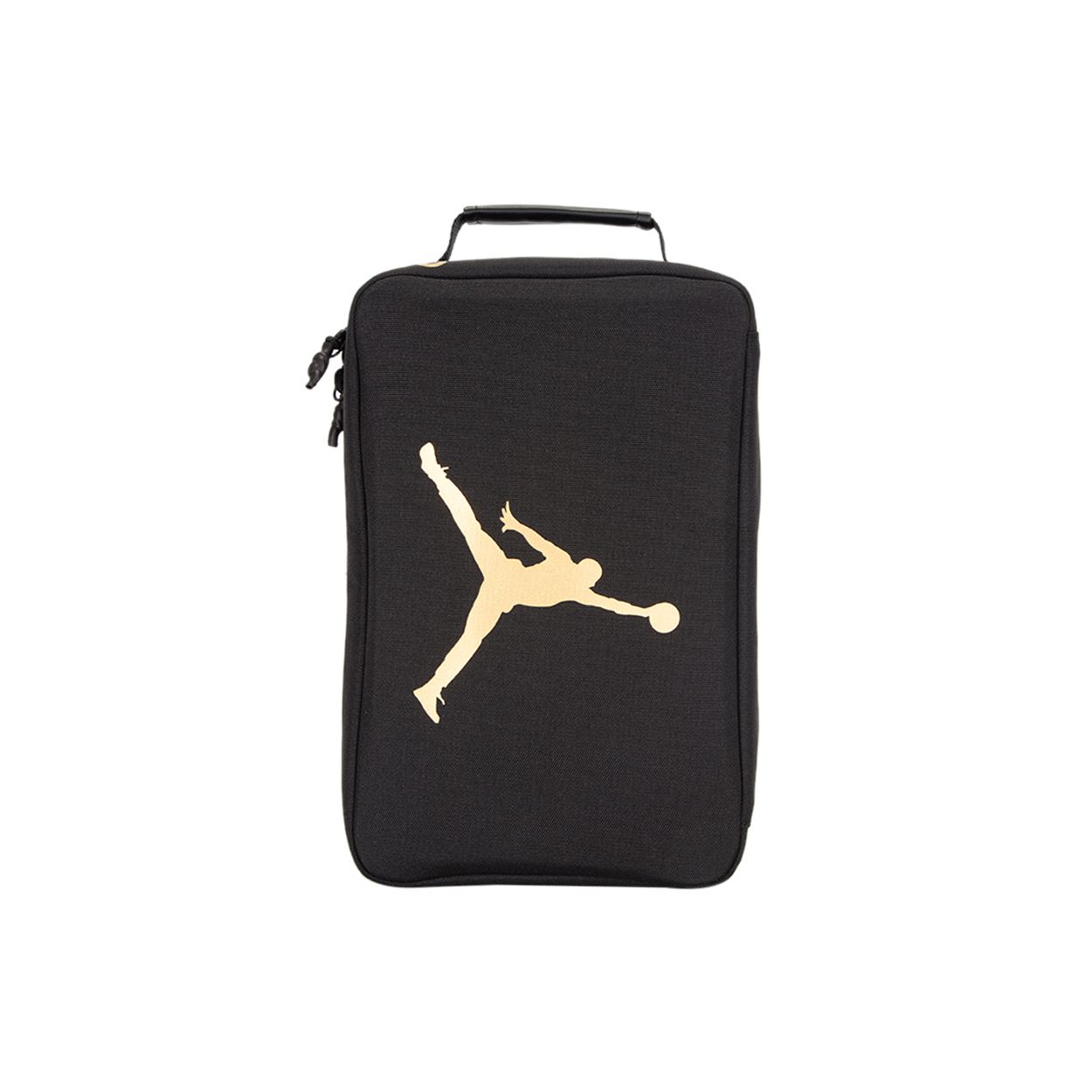 Jordan Basic Air  Logo Sports Casual Polyester Shoe Box Tote Bag Unisex Bags Black JD2113042AD-003 Black