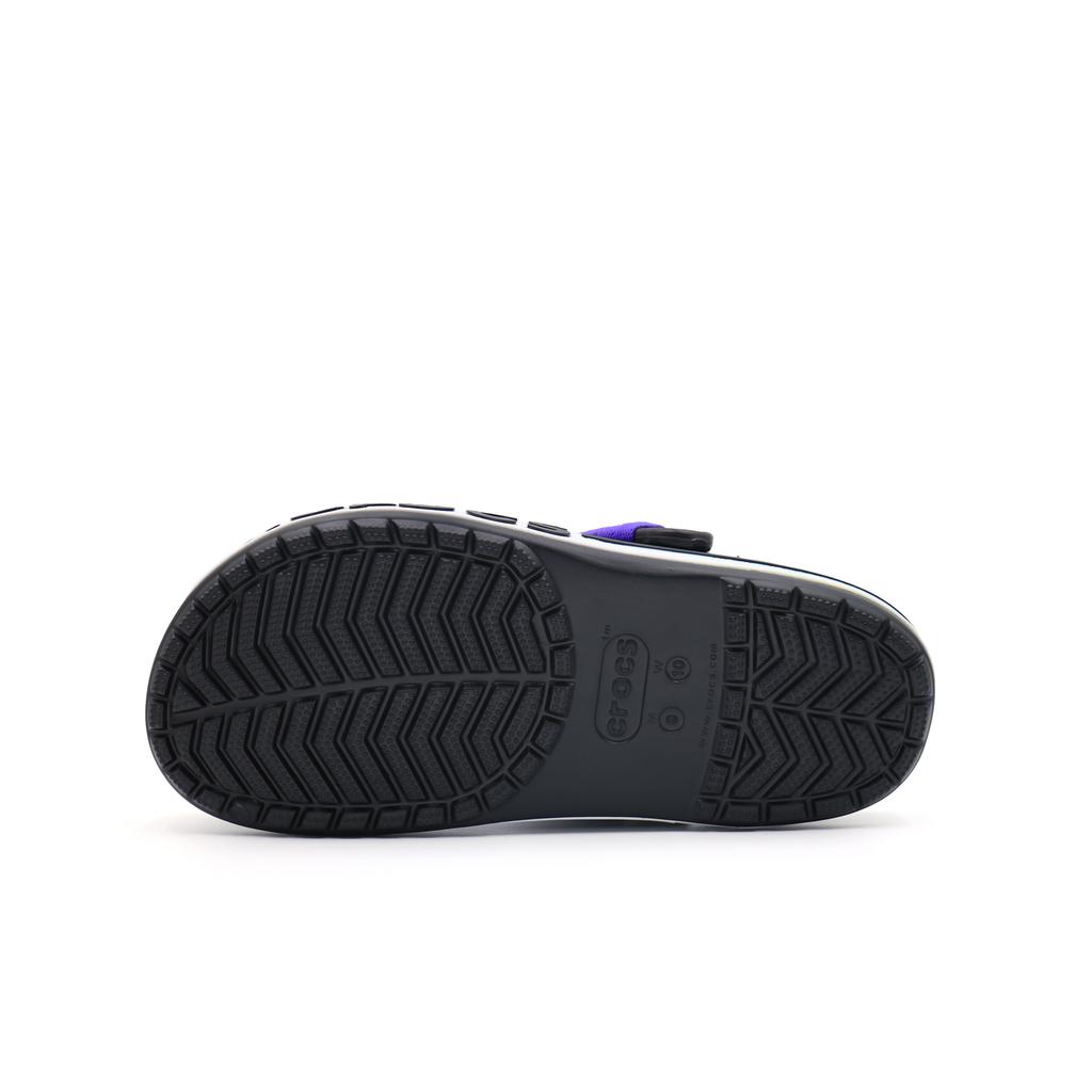 Crocs Bayaband Super Player Home Casual Comfortable and Versatile Hole Shoes for Men and Women Black