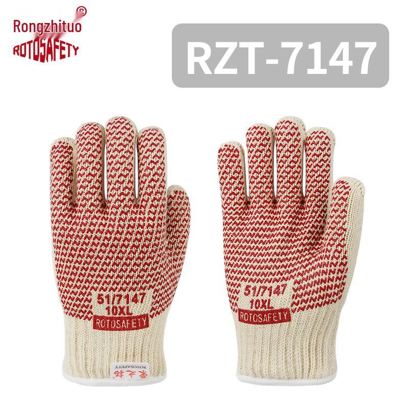 Ohnivzdorné Žáruvzdorné Flexibilní Aramidové Rukavice - Vysoká Teplota a Ochrana proti Řezu