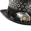 Steampunk Goggles Style Top Hat With Grommet Gear Gothic Themed Cosplay Costume Accessories
