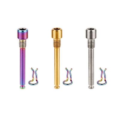 Bike Alloy Disc Brake Caliper Bolts With Spring Clip for XTR
